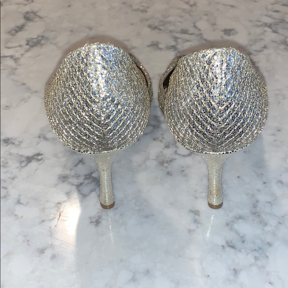 Jimmy Choo Glittered d’Orsay Pumps - Picture 5 of 7